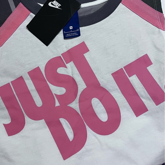 80’s Nike ‘Just Do It’ Womens Sz S Muscle Tank Top Shirt Blue Tag - Picture 2 of 6